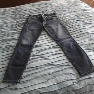 Mother looker mid rise 9” skinny jean